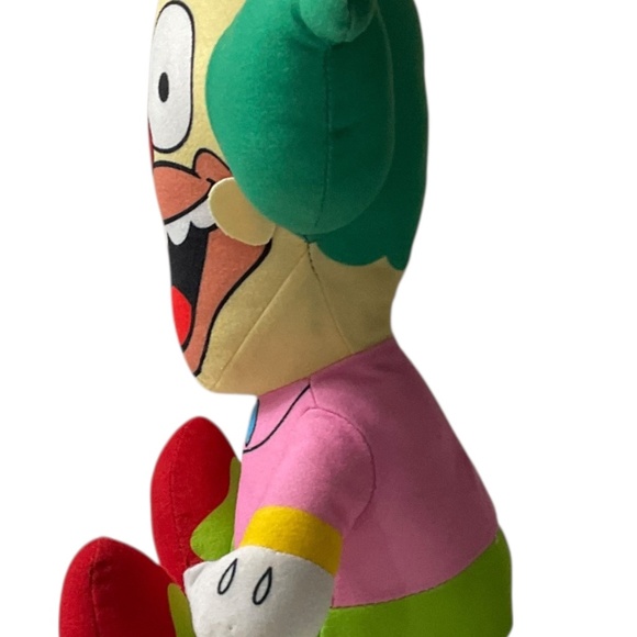 The Simpsons Krusty the Clown Plush Toy Factory 13” Stuffed Doll 2021 - Picture 3 of 9